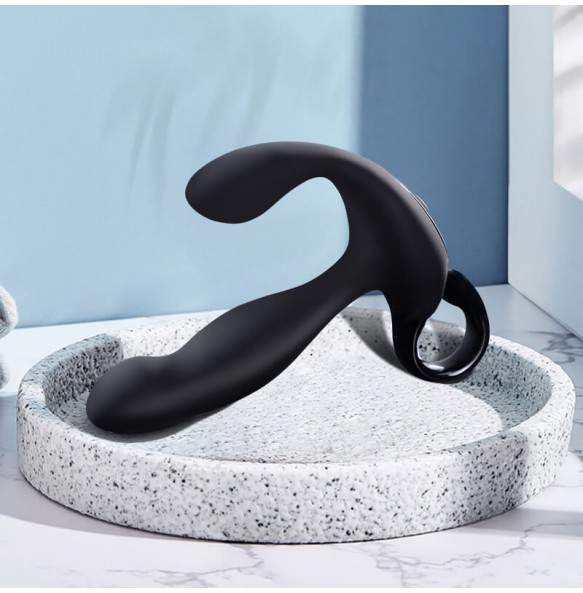 MizzZee - Aladdin Finger Pull Prostate Massager (Chargeable - Black)